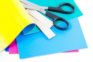 alexandkz120900036.jpg - scissors with colorful paper isolated over white background